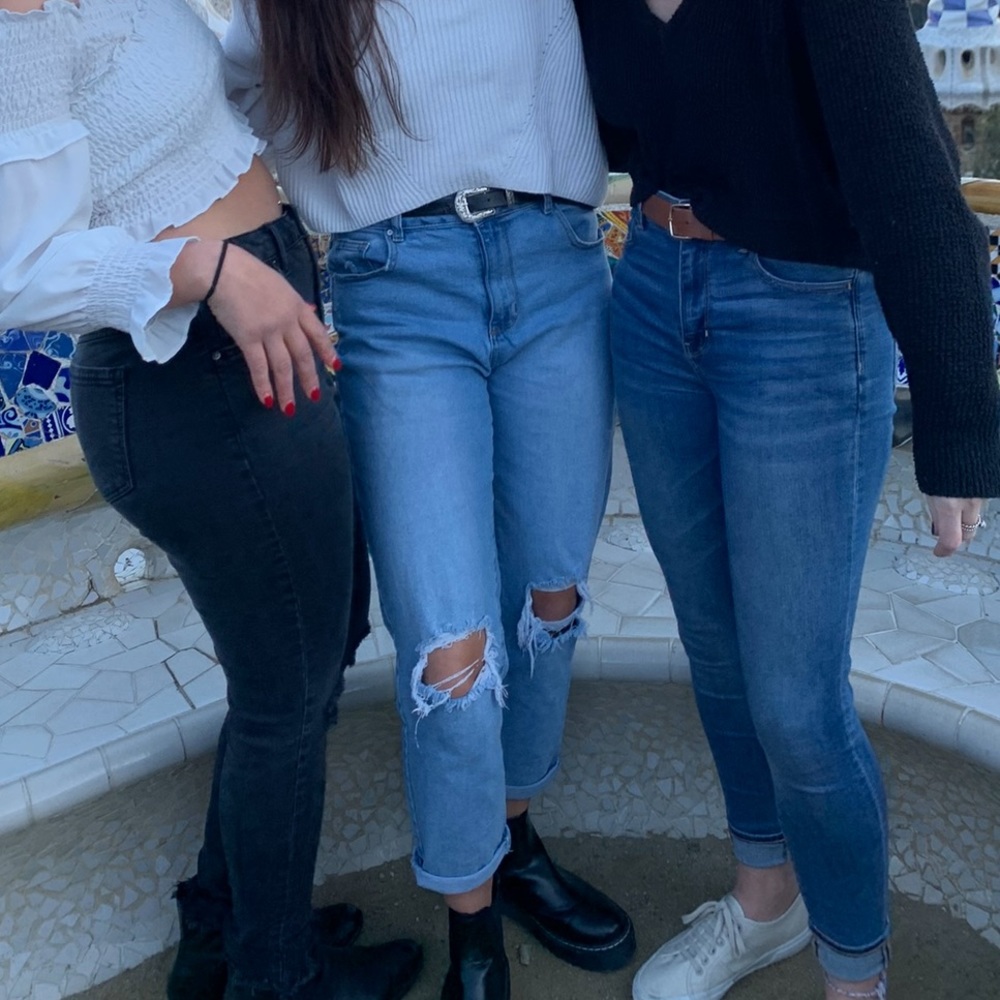 Cotton on size 8 stretch mom jeans